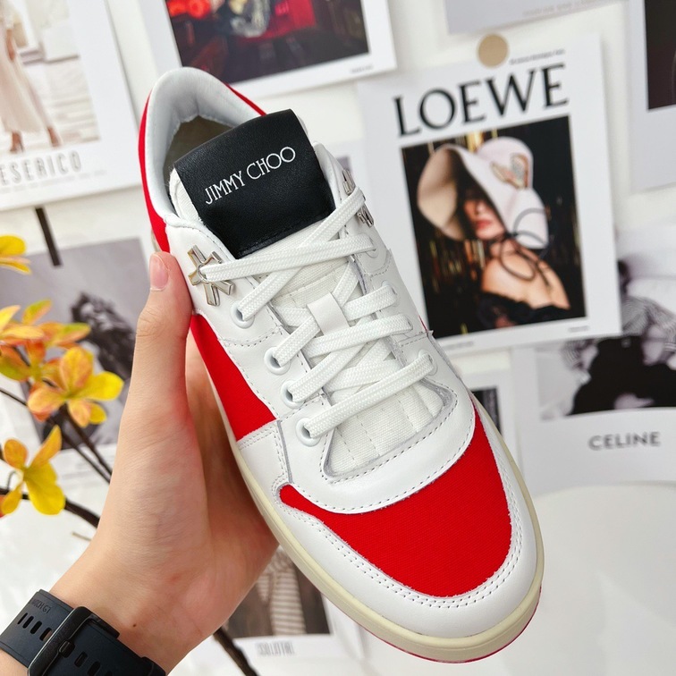 Jimmy Choo Sneakers Red Ss2022