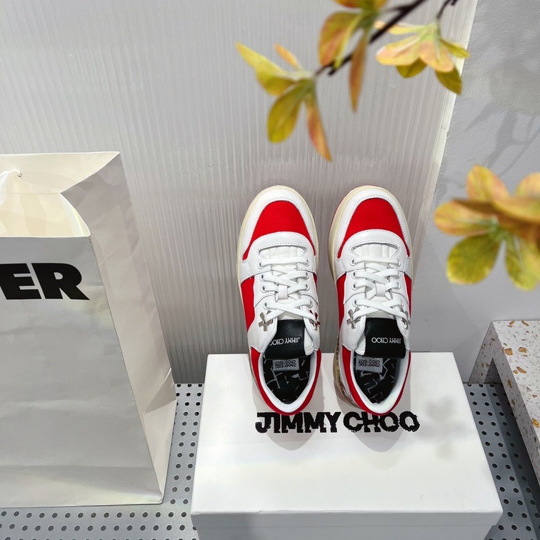 Jimmy Choo Sneakers Red Ss2022