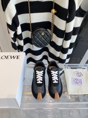 Loewe Sneakers Black Brown Ss2022