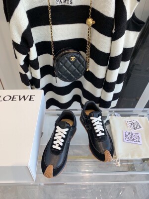 Loewe Sneakers Black Brown Ss2022