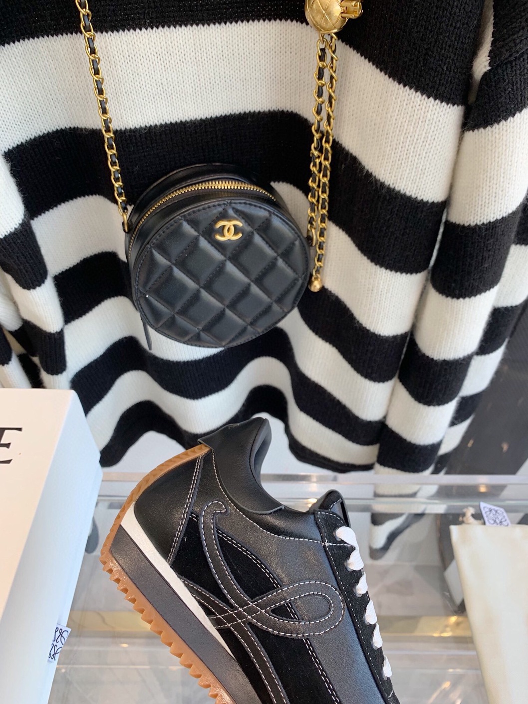 Loewe Sneakers Black Brown Ss2022