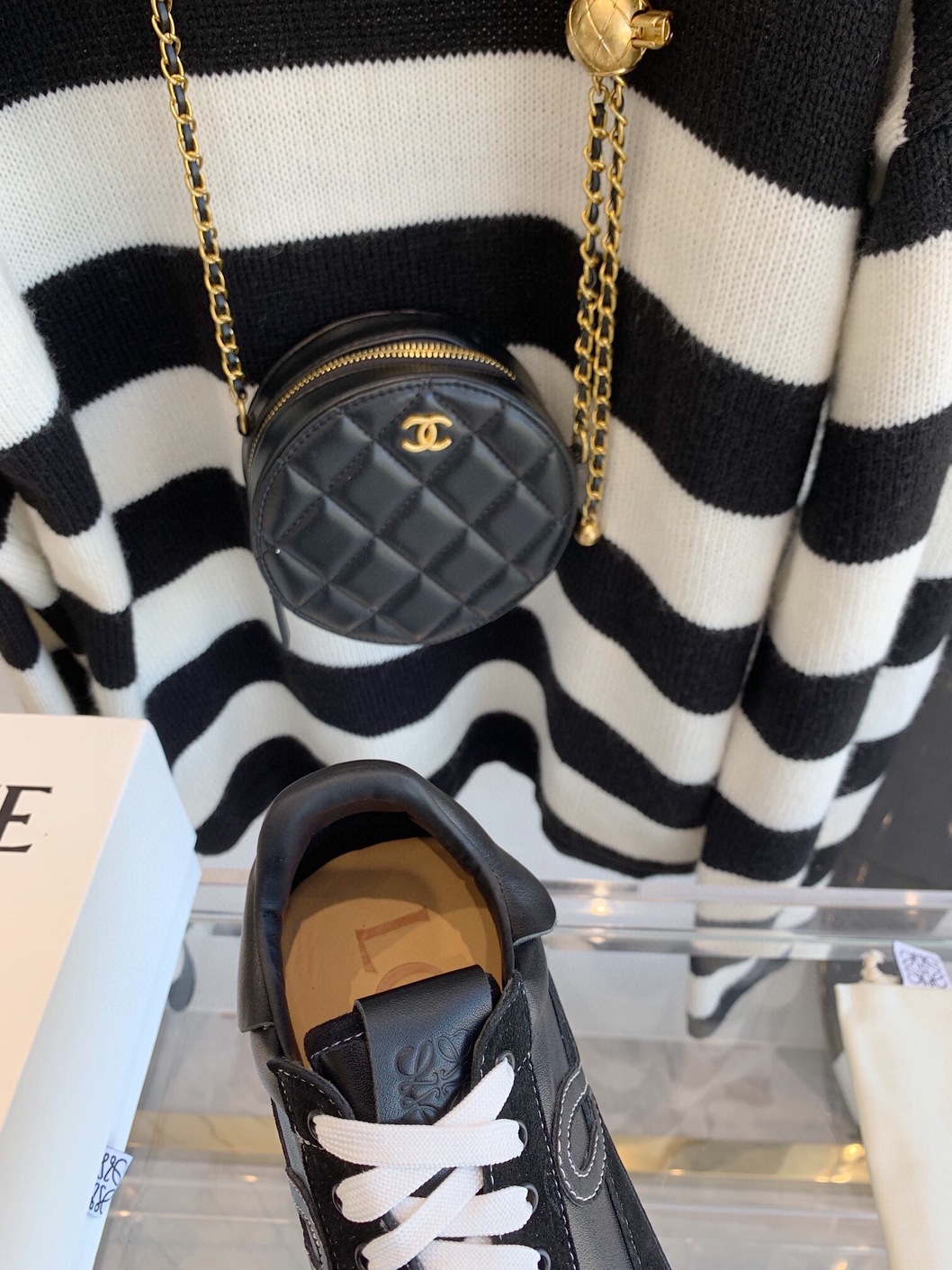 Loewe Sneakers Black Brown Ss2022