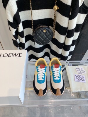 Loewe Sneakers White Blue Ss2022
