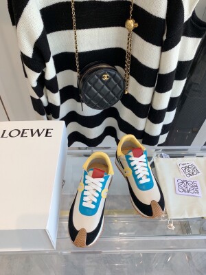 Loewe Sneakers White Blue Ss2022