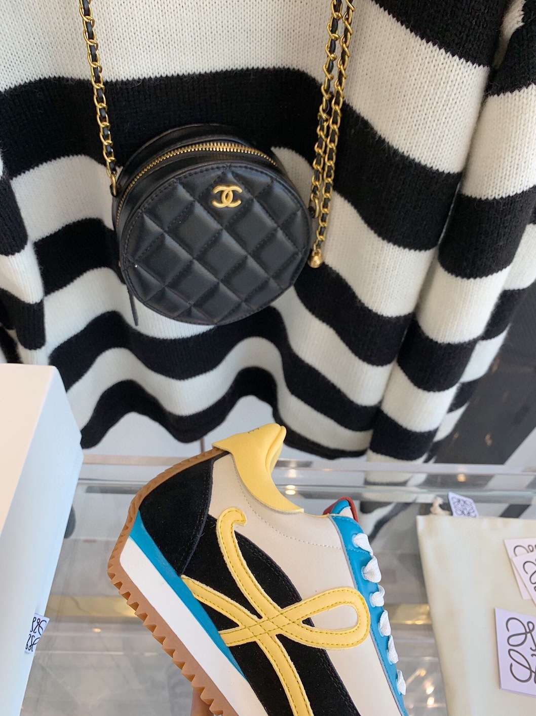 Loewe Sneakers White Blue Ss2022