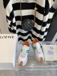 Loewe Sneakers White Green Ss2022