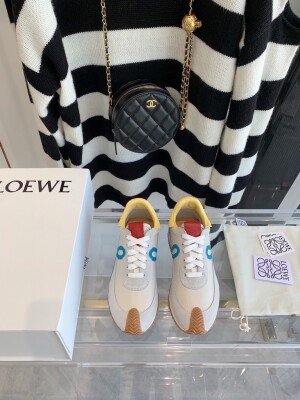 Loewe Sneakers White Yellow Ss2022