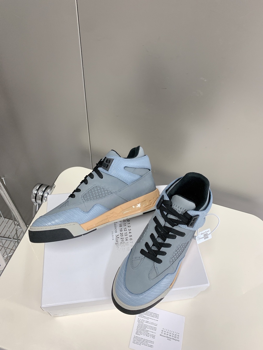 Maison Sneakers Blue Beige Ss2022