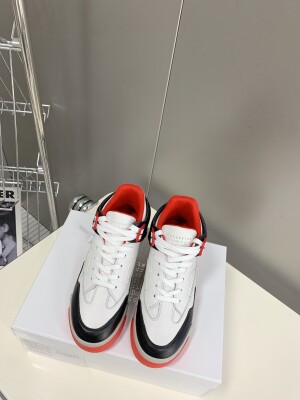 Maison Sneakers Red Beige Ss2022