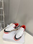 Maison Sneakers Red Beige Ss2022