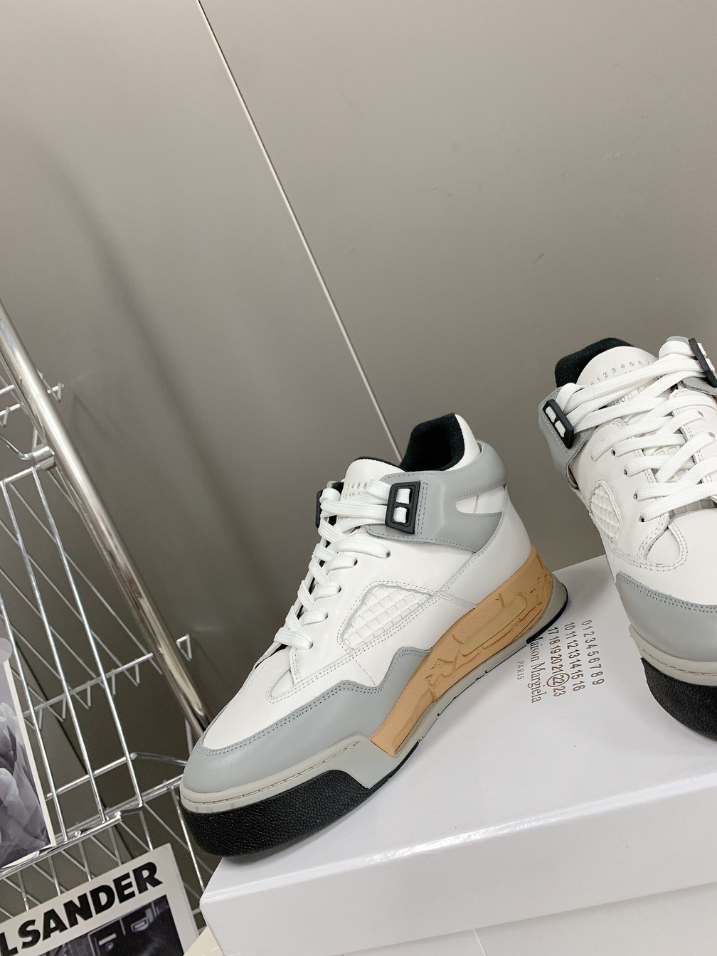 Maison Sneakers White Beige Ss2022