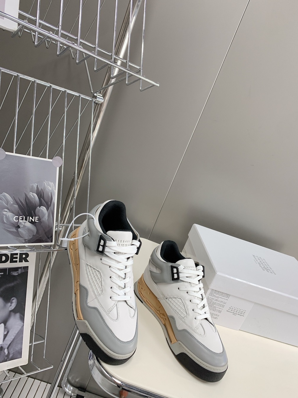 Maison Sneakers White Beige Ss2022