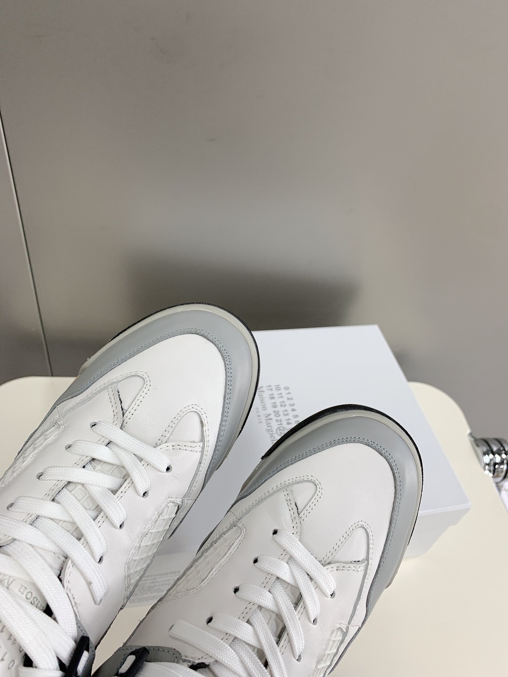 Maison Sneakers White Beige Ss2022