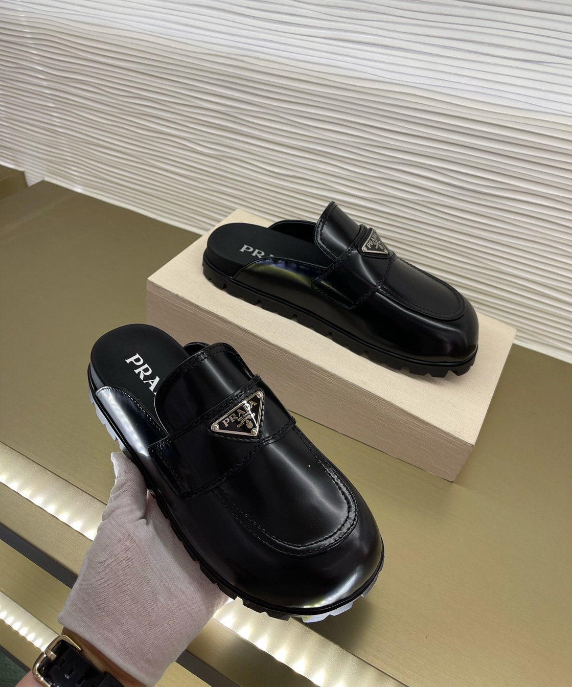 Loafer Slipon Chanel Leather Black Ss2022