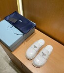 Loafer Slipon Chanel White Leather Ss2022