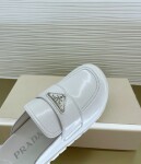 Loafer Slipon Chanel White Leather Ss2022