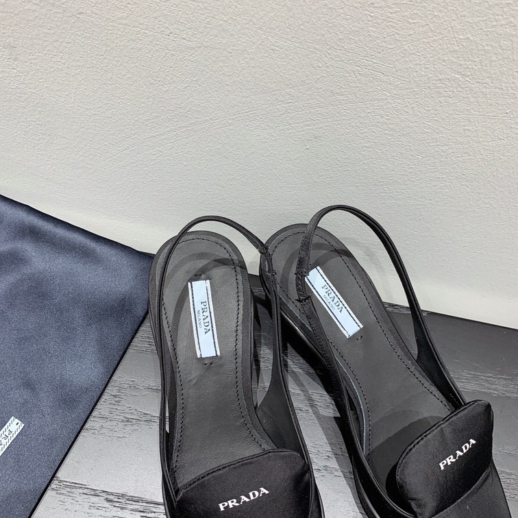 Prada Pump Heels All Black Ss2022