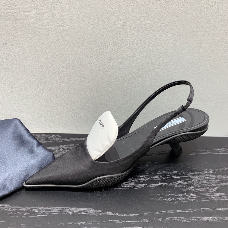 Prada Pump Heels Black Ss2022