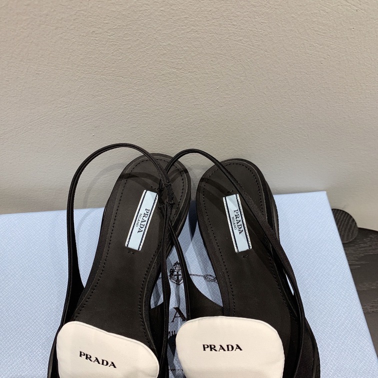 Prada Pump Heels Black Ss2022