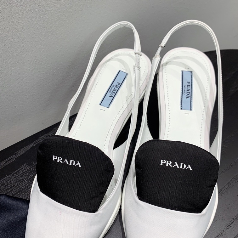 Prada Pump Heels White Ss2022
