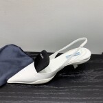 Prada Pump Heels White Ss2022