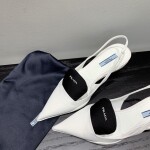 Prada Pump Heels White Ss2022