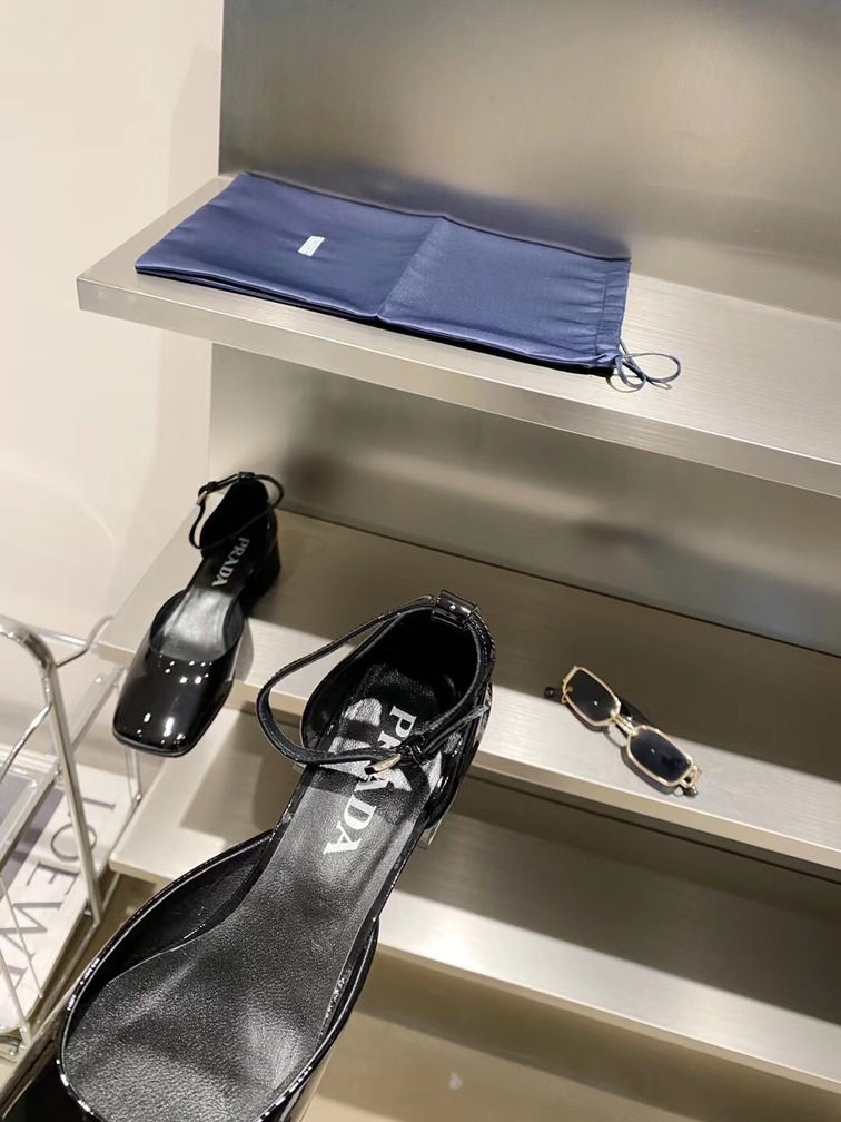 Prada Pump M Leather Black Ss2022