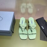 Sandal Prada Pump Green Ss2022