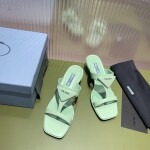 Sandal Prada Pump Green Ss2022