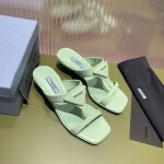 Sandal Prada Pump Green Ss2022