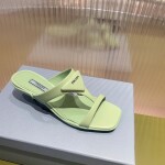 Sandal Prada Pump Green Ss2022