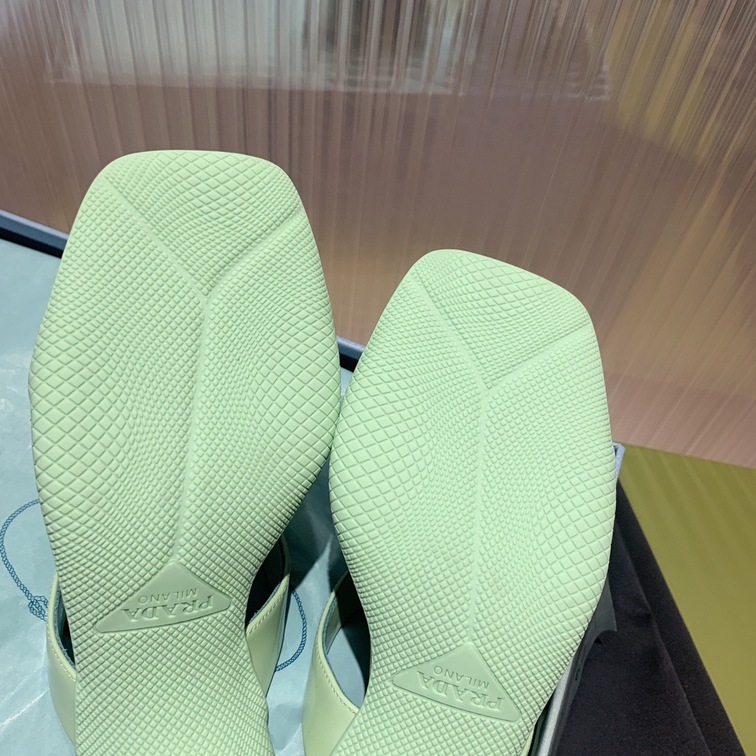 Sandal Prada Pump Green Ss2022