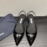 Sandal Prada Pump Heels Black Ss2022