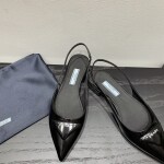 Sandal Prada Pump Heels Black Ss2022