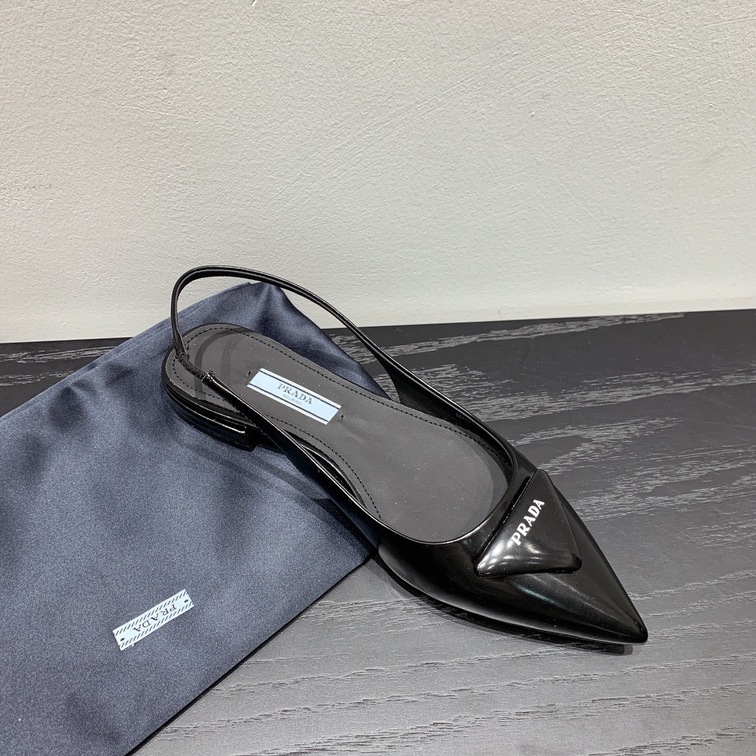 Sandal Prada Pump Heels Black Ss2022
