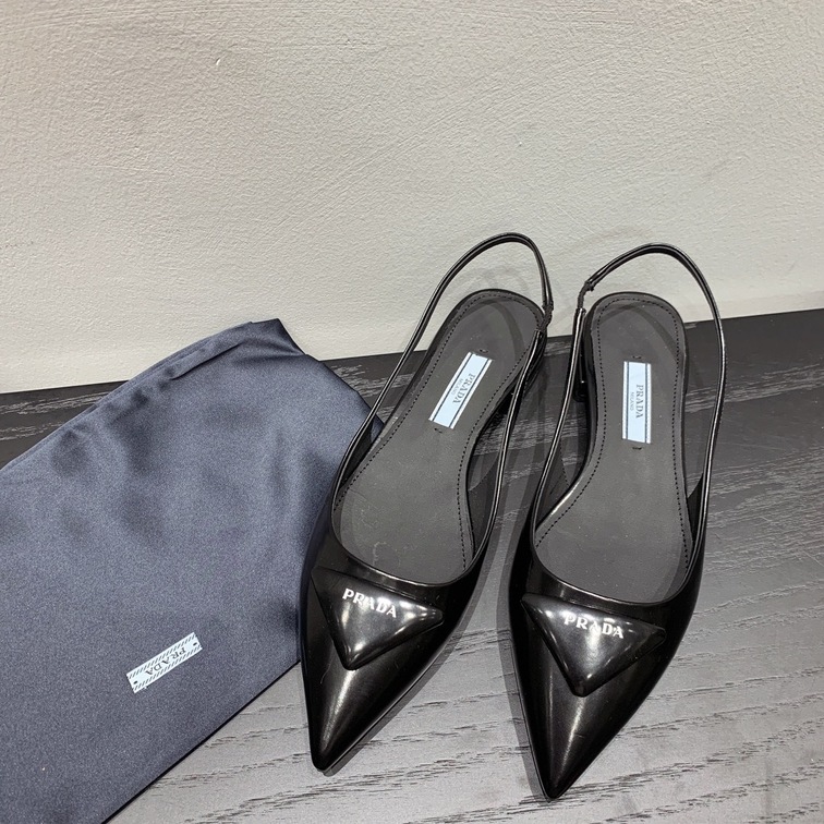 Sandal Prada Pump Heels Black Ss2022