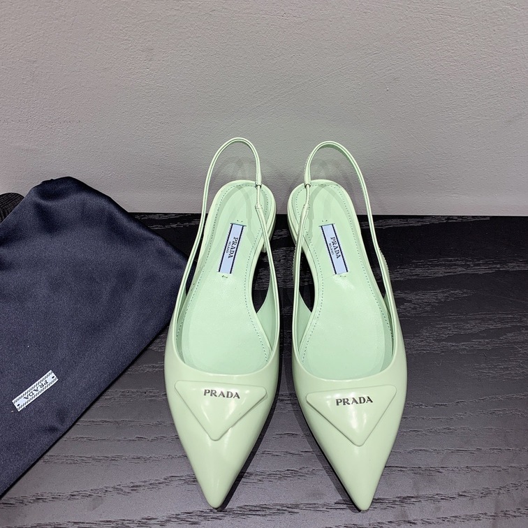 Sandal Prada Pump Heels Green Ss2022