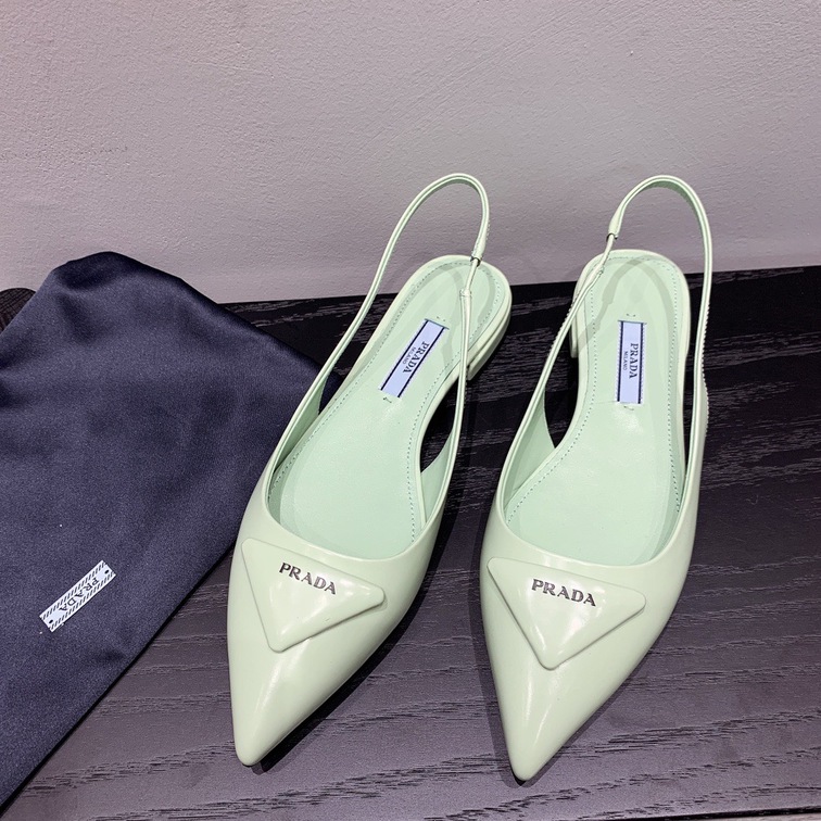 Sandal Prada Pump Heels Green Ss2022