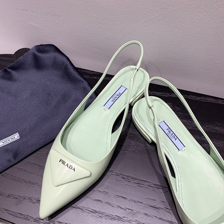 Sandal Prada Pump Heels Green Ss2022