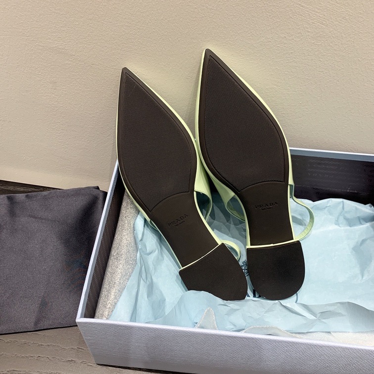Sandal Prada Pump Heels Green Ss2022