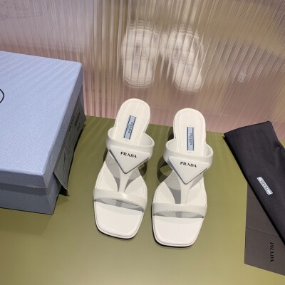 Sandal Prada Pump White Ss2022