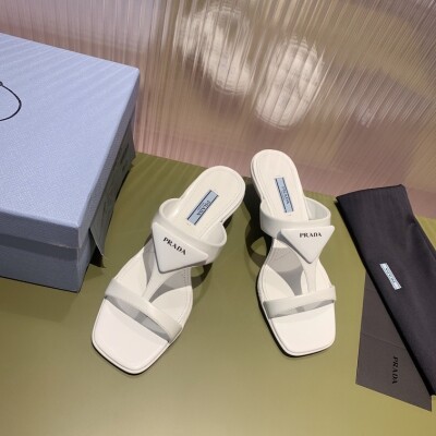 Sandal Prada Pump White Ss2022