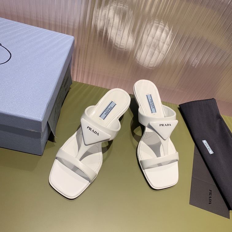 Sandal Prada Pump White Ss2022