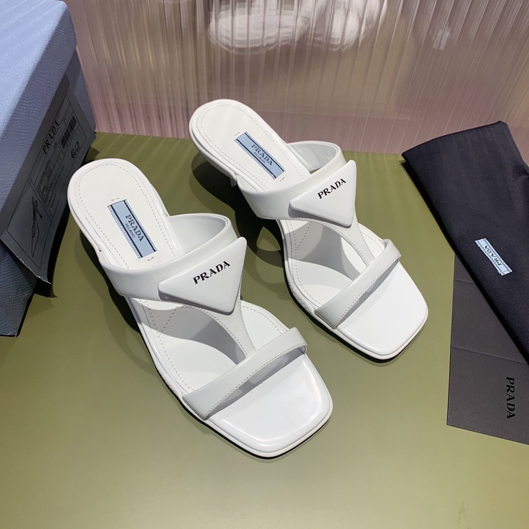 Sandal Prada Pump White Ss2022