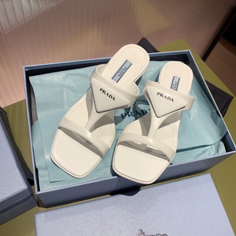 Sandal Prada Pump White Ss2022