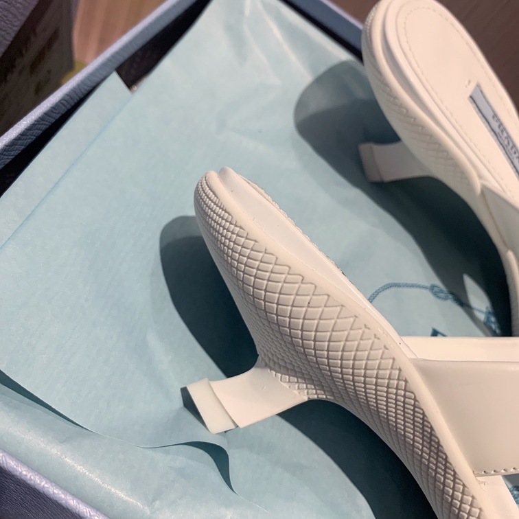 Sandal Prada Pump White Ss2022