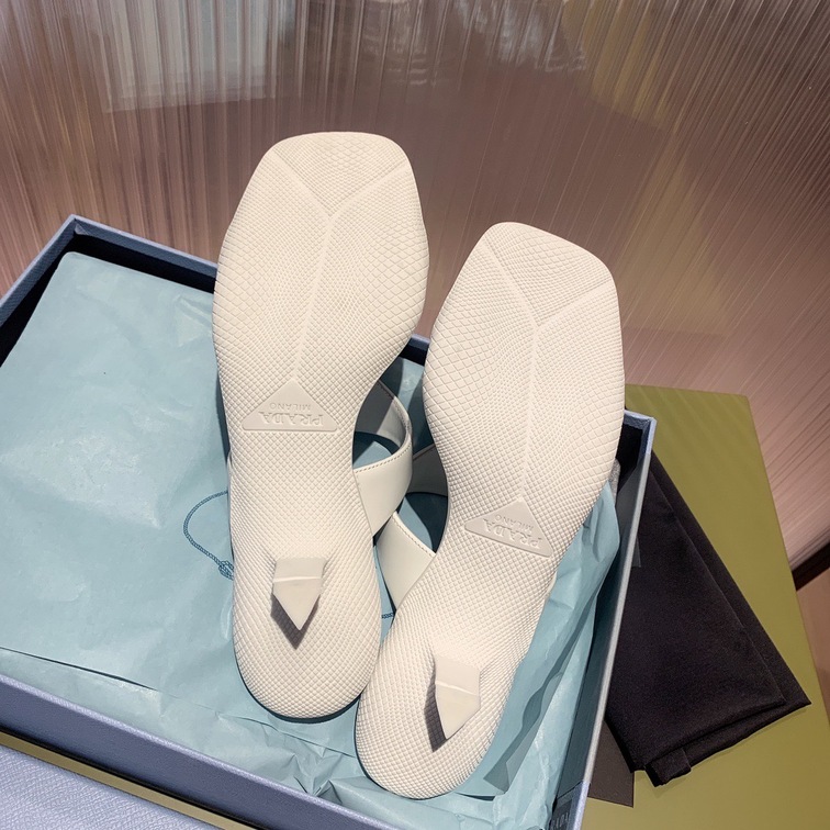 Sandal Prada Pump White Ss2022