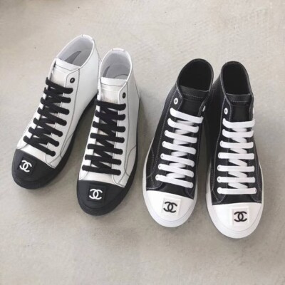 Chanel Sneakers High Top Logo Ss2022