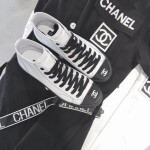 Chanel Sneakers High Top Logo Ss2022