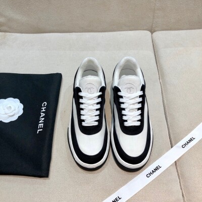 Chanel Woman Sneakers Back Logo Ss2022